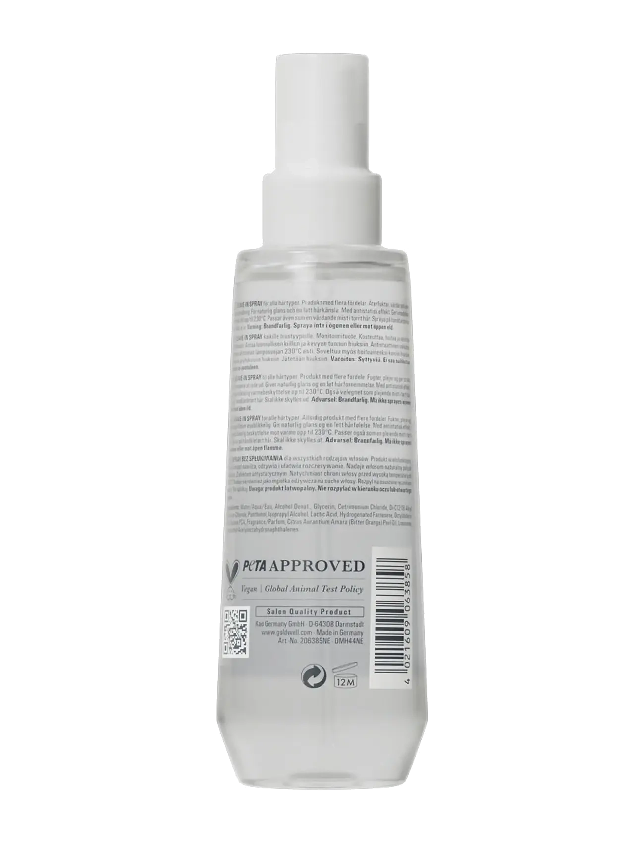Goldwell - Goldwell Dualsenses Pure Hydration 5-in-1 Hydrating Spray 150ml - hårkure - clear - 2