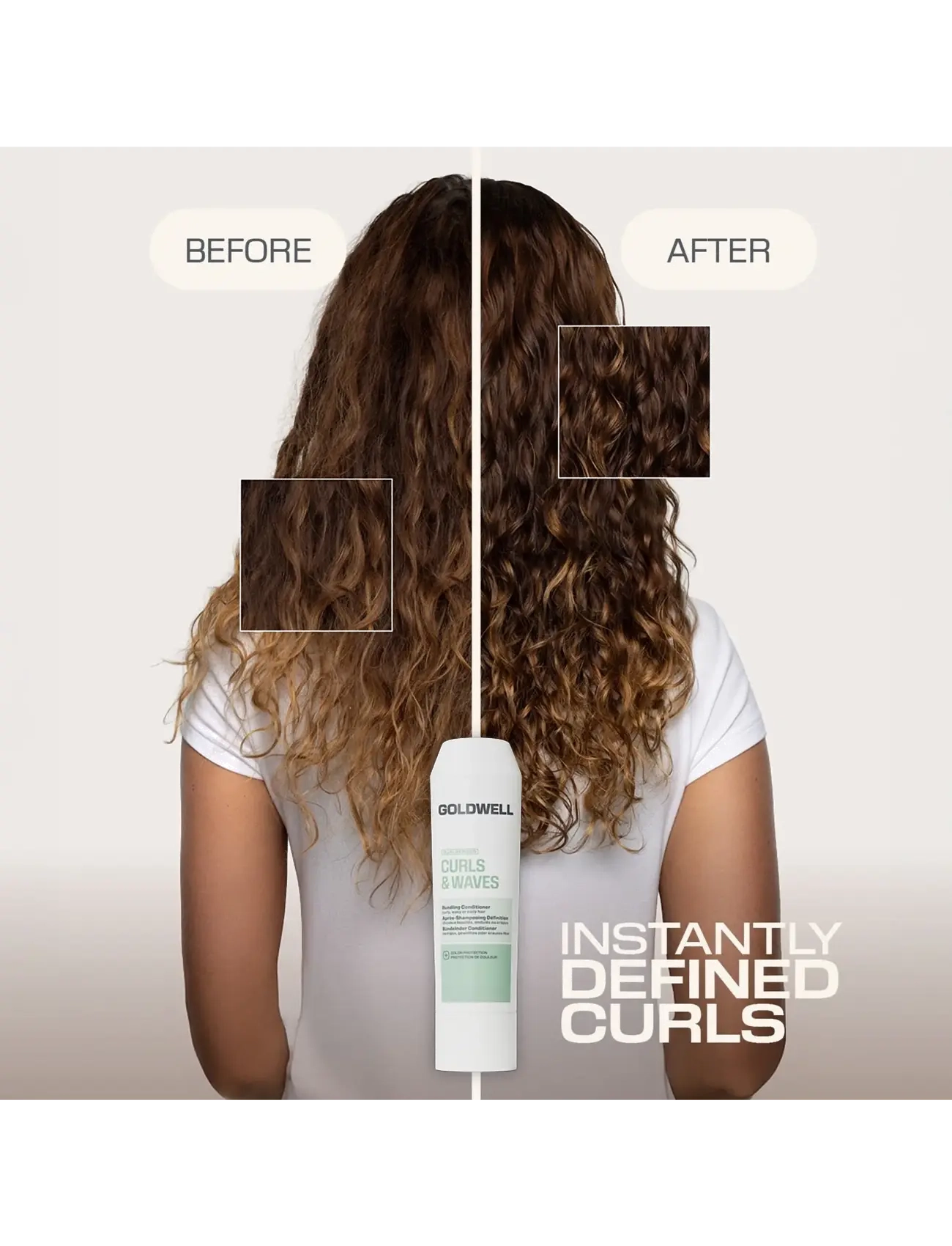 Goldwell - Goldwell Dualsenses Curls & Waves Bundling Conditioner 200ml - balsam & conditioner - clear - 2