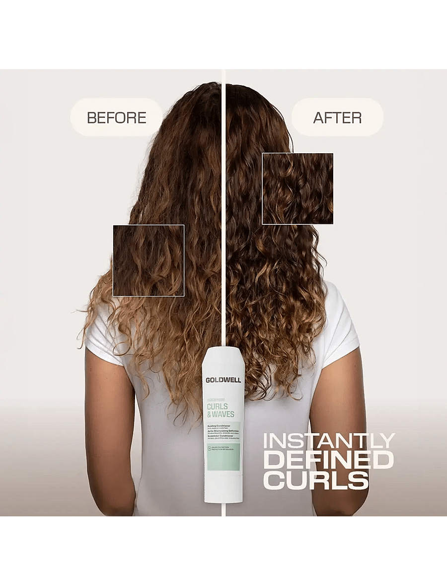 Goldwell - Goldwell Dualsenses Curls & Waves Bundling Conditioner 200ml - hárnæring - clear - 2
