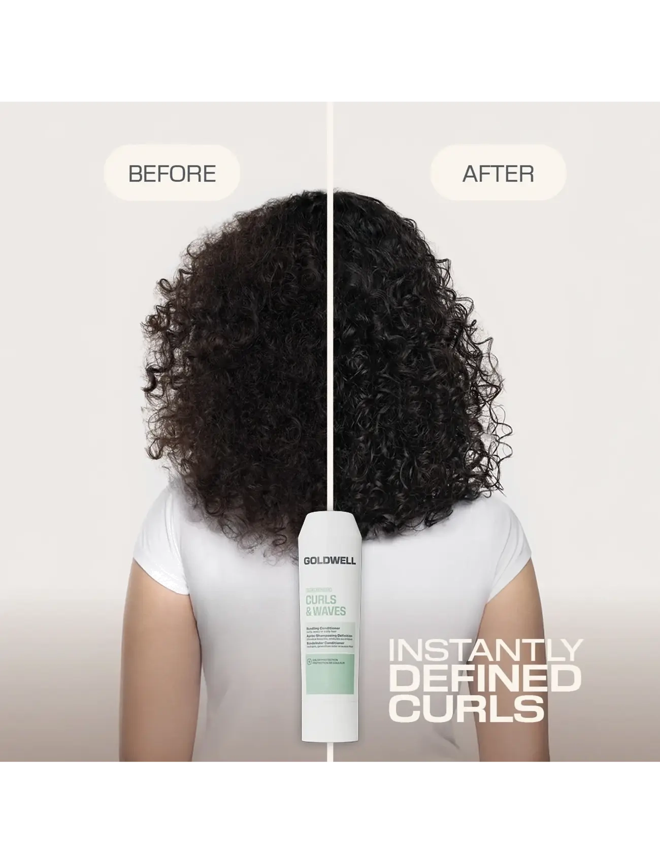 Goldwell - Goldwell Dualsenses Curls & Waves Bundling Conditioner 200ml - balsam & conditioner - clear - 3