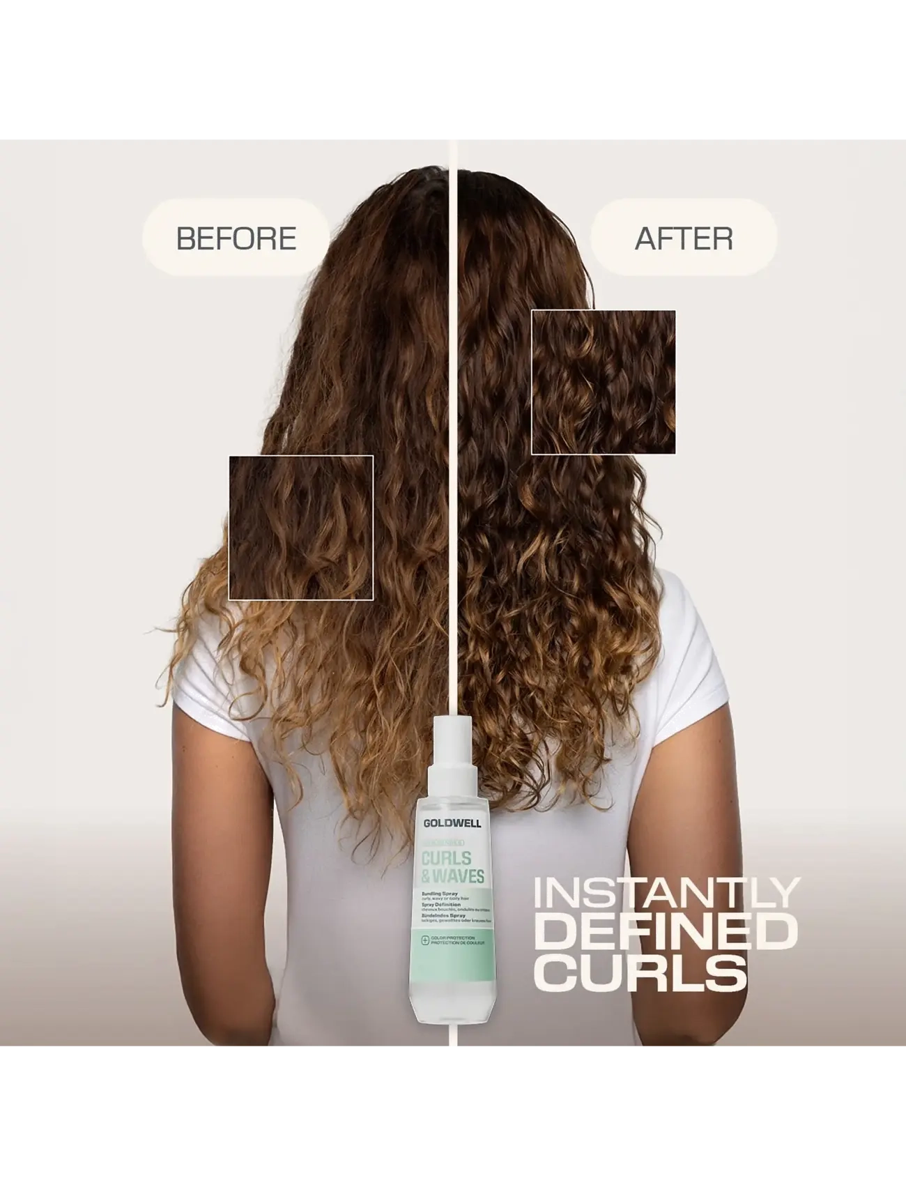 Goldwell - Goldwell Dualsenses Curls & Waves Bundling Spray 150ml - hårkure - clear - 2