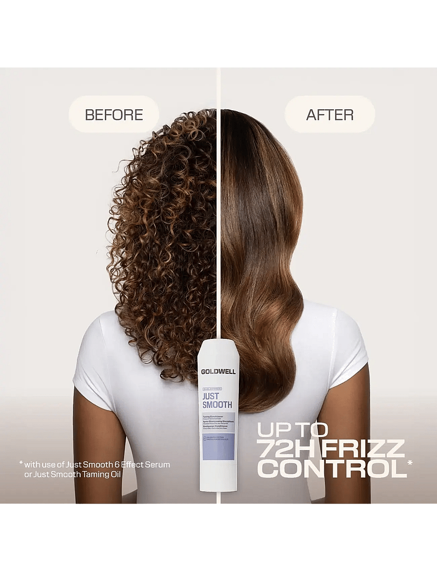 Goldwell - Goldwell Dualsenses Just Smooth Taming Conditioner 200ml - palsam - clear - 3