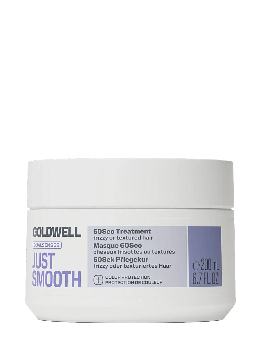 Goldwell - Goldwell Dualsenses Just Smooth 60 Sec. Treatment Mask 200ml - juuksemaskid - clear - 0