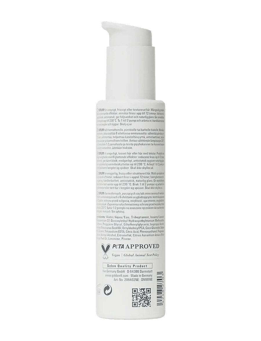 Goldwell - Goldwell Dualsenses Just Smooth 6 Effects Serum 100ml - juukseseerumid - clear - 1