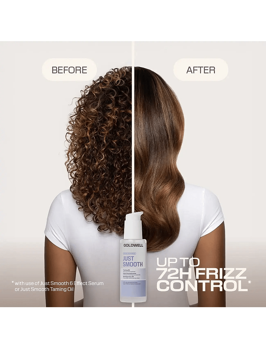 Goldwell - Goldwell Dualsenses Just Smooth Taming Oil 100ml - juukseõli - clear - 3