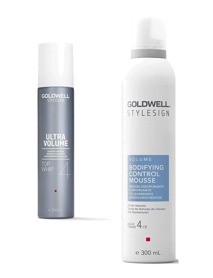 Goldwell - Goldwell StyleSign Bodifying Control Mousse 300 ml - juuksevaht - clear - 3