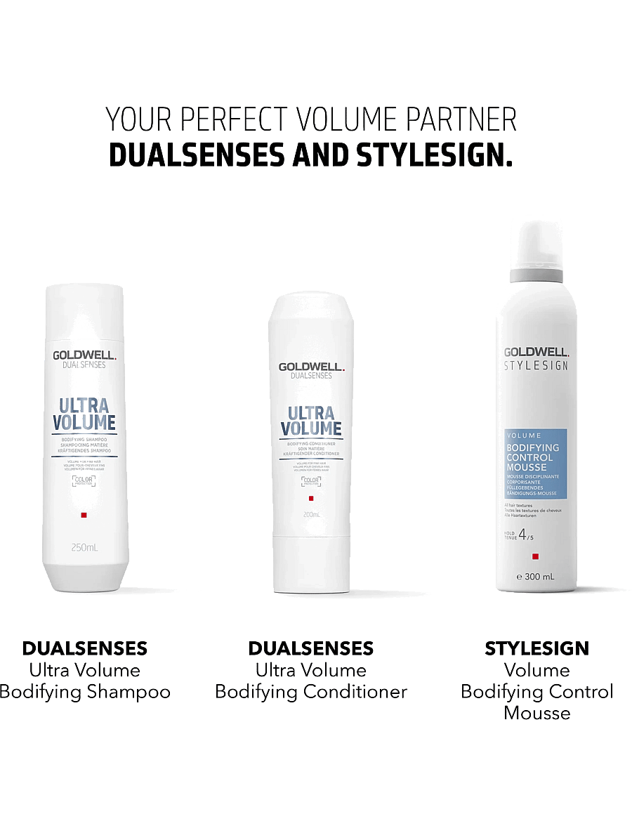 Goldwell - Goldwell StyleSign Bodifying Control Mousse 300 ml - juuksevaht - clear - 4