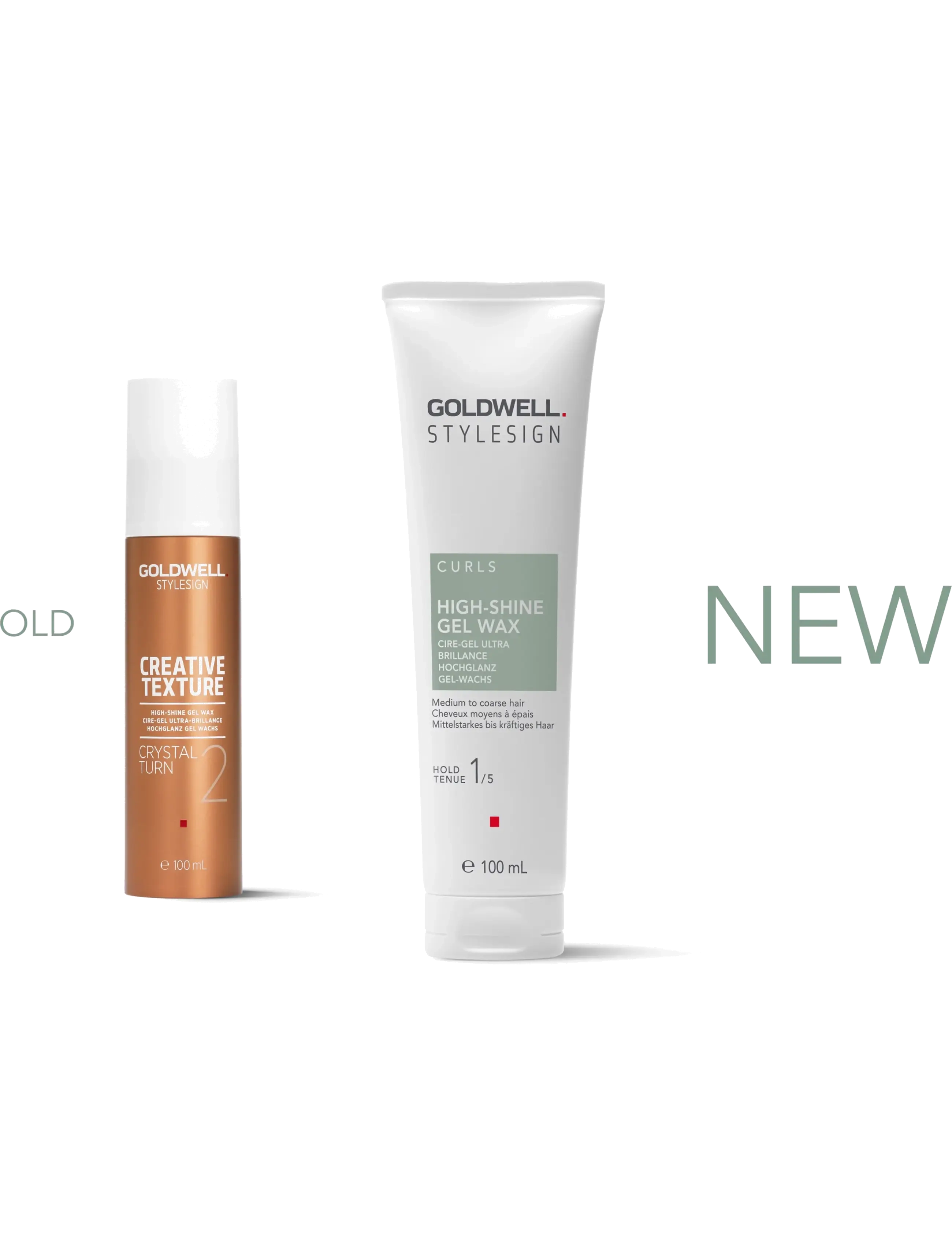 Goldwell - Goldwell StyleSign High-Shine Gel Wax 100 ml - gel - clear - 3