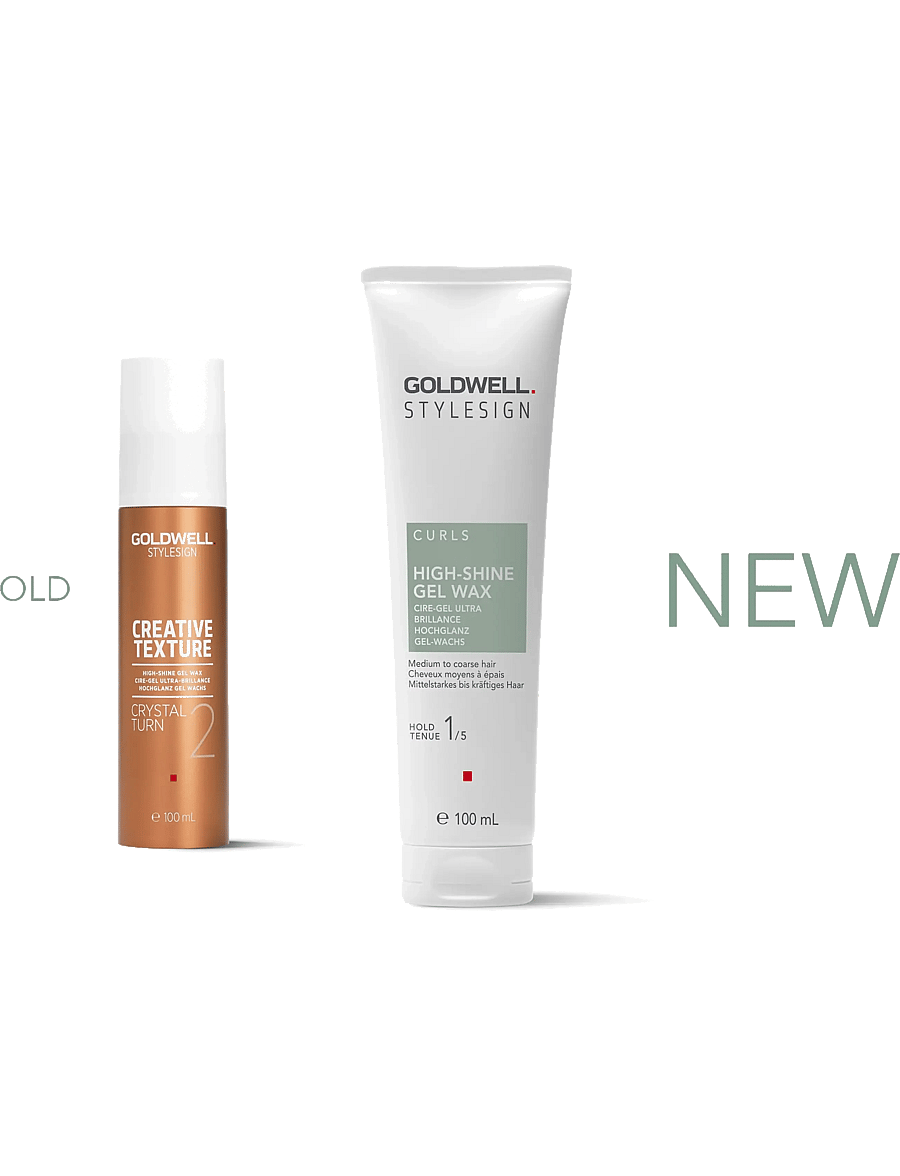 Goldwell - Goldwell StyleSign High-Shine Gel Wax 100 ml - geel - clear - 3