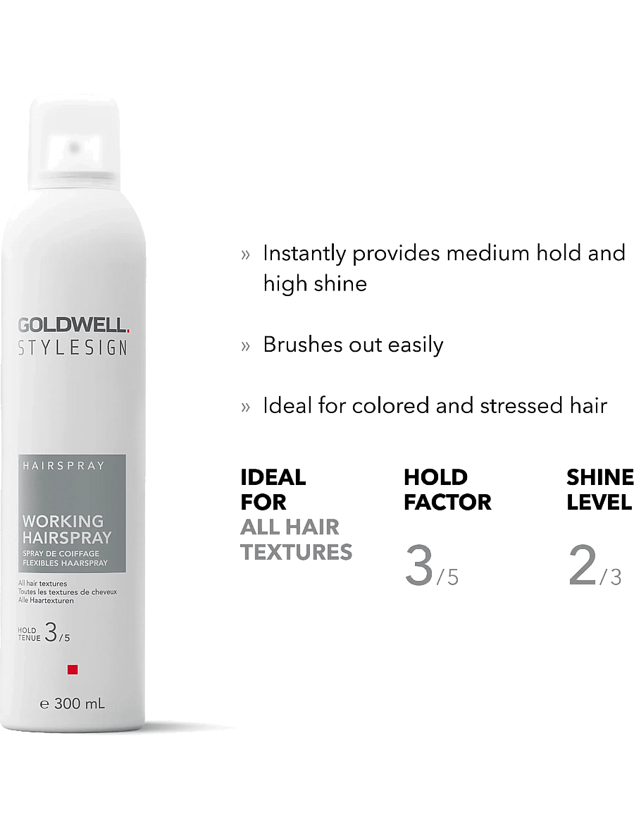 Goldwell - Goldwell StyleSign Working Hairspray 300 ml - pihusti - clear - 1