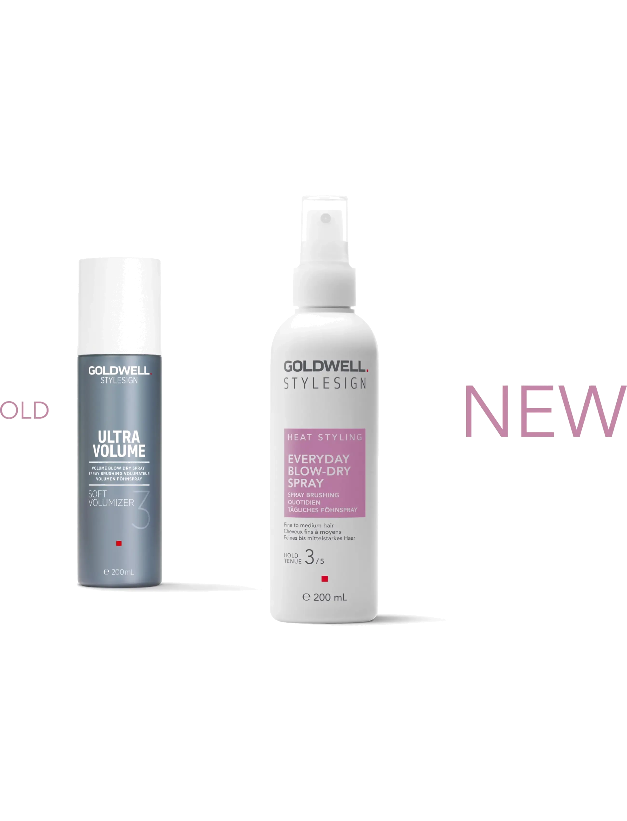 Goldwell - Goldwell StyleSign Everyday Blow-Dry Spray 200 ml - hårspray - clear - 4