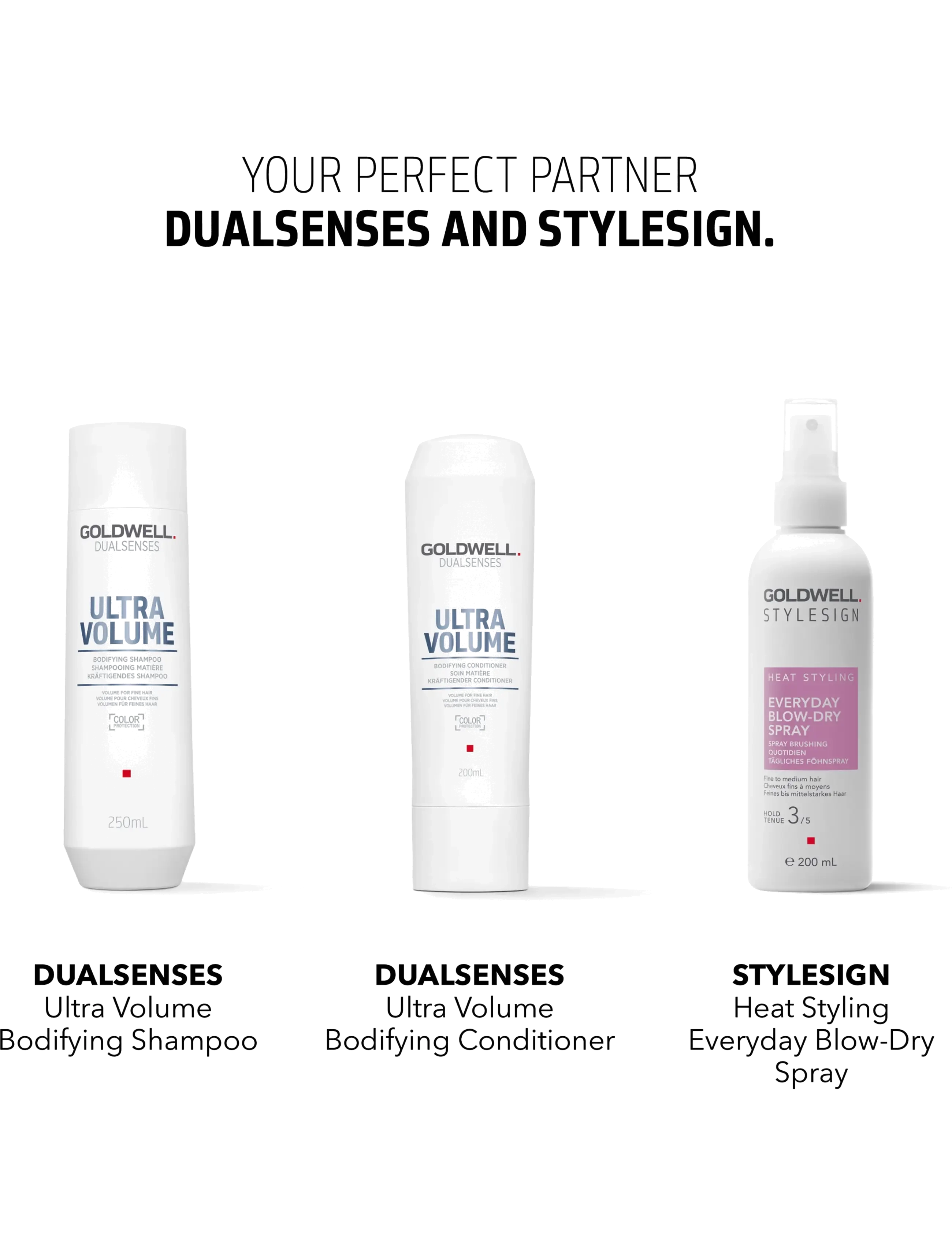 Goldwell - Goldwell StyleSign Everyday Blow-Dry Spray 200 ml - hårspray - clear - 5