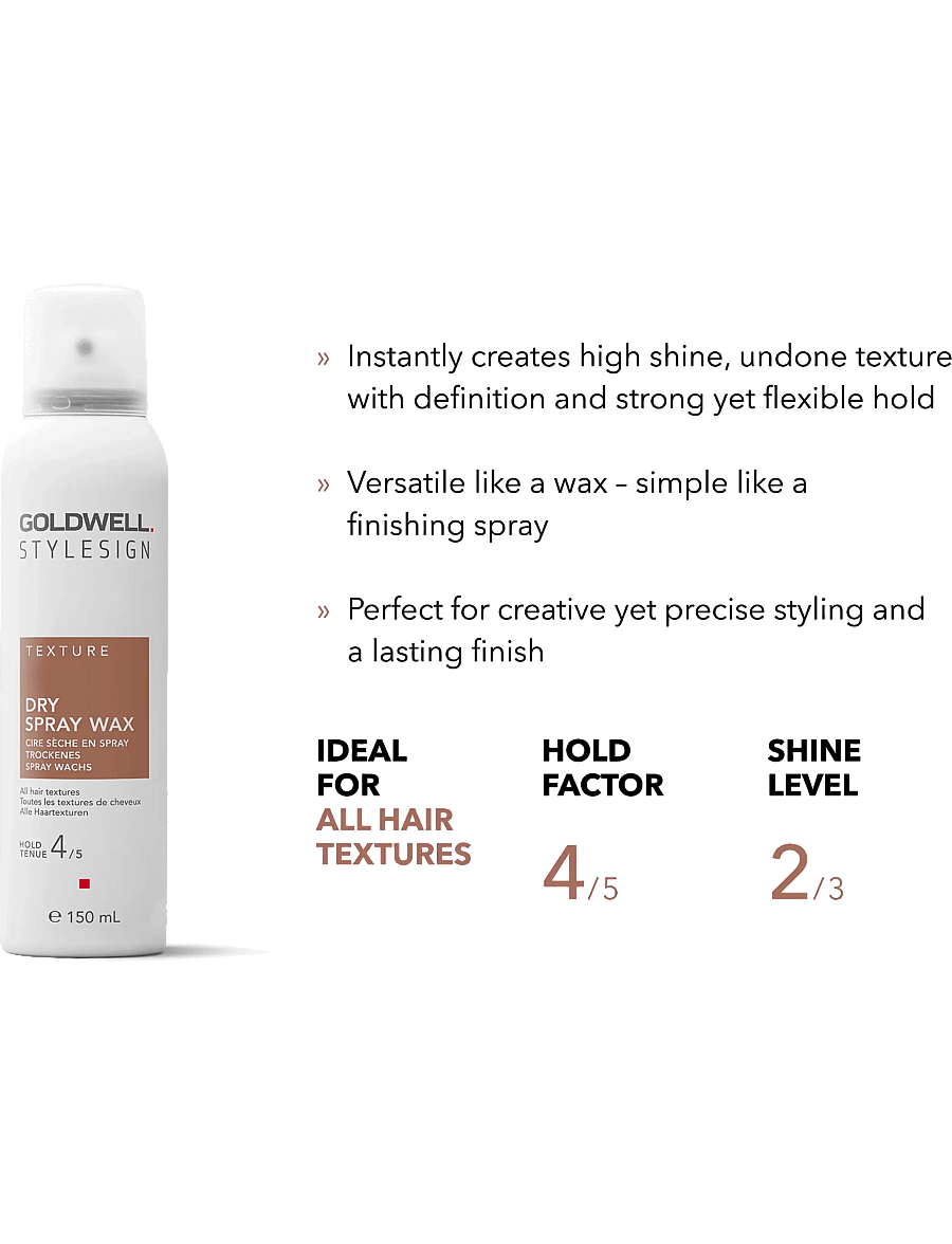 Goldwell - Goldwell StyleSign Dry Spray Wax 150 ml - vaha ja geel - clear - 1