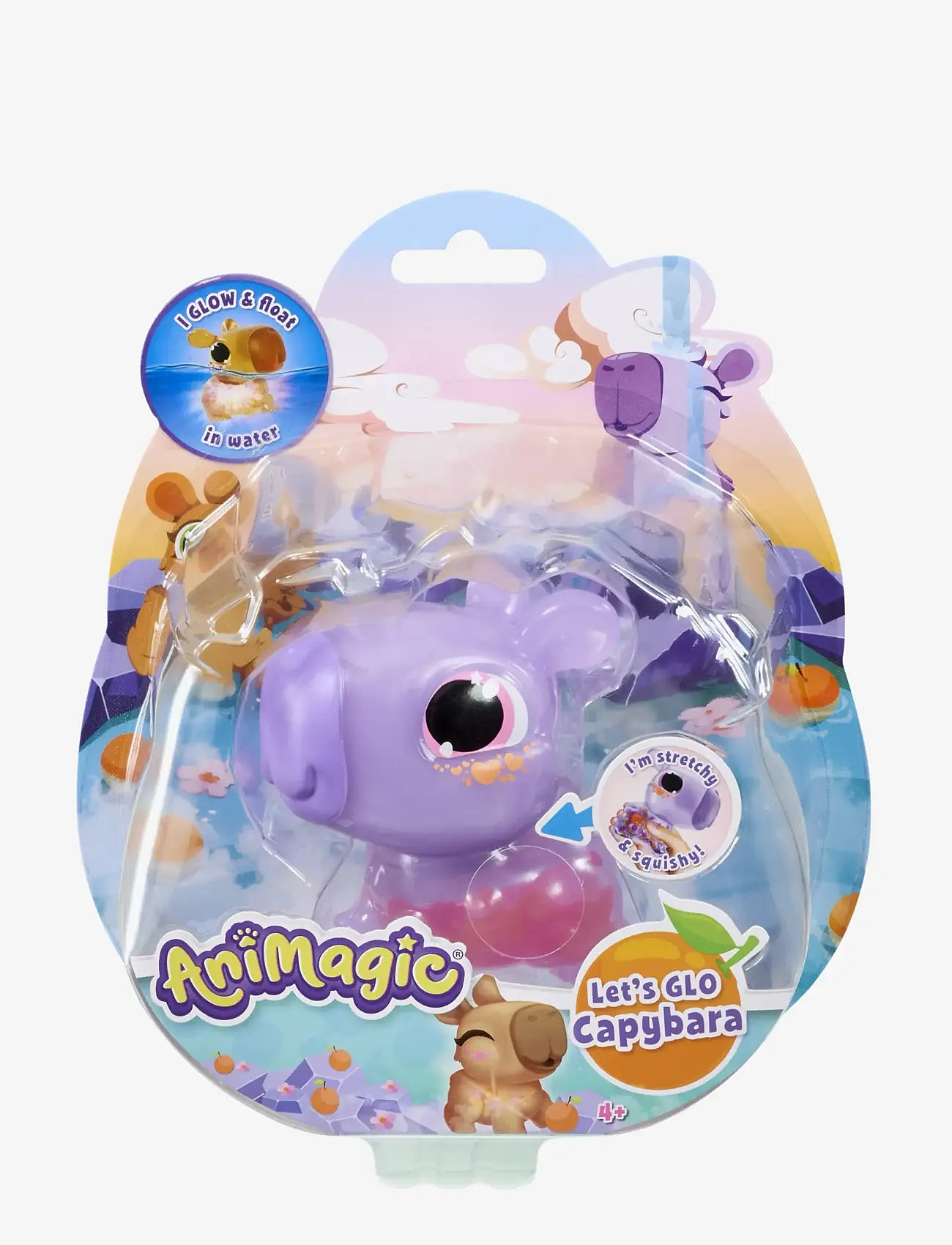 Goliath - ANIMAGIC LET'S GLO CAPYBARA LILA - Övriga vattenleksaker - multi coloured - 2