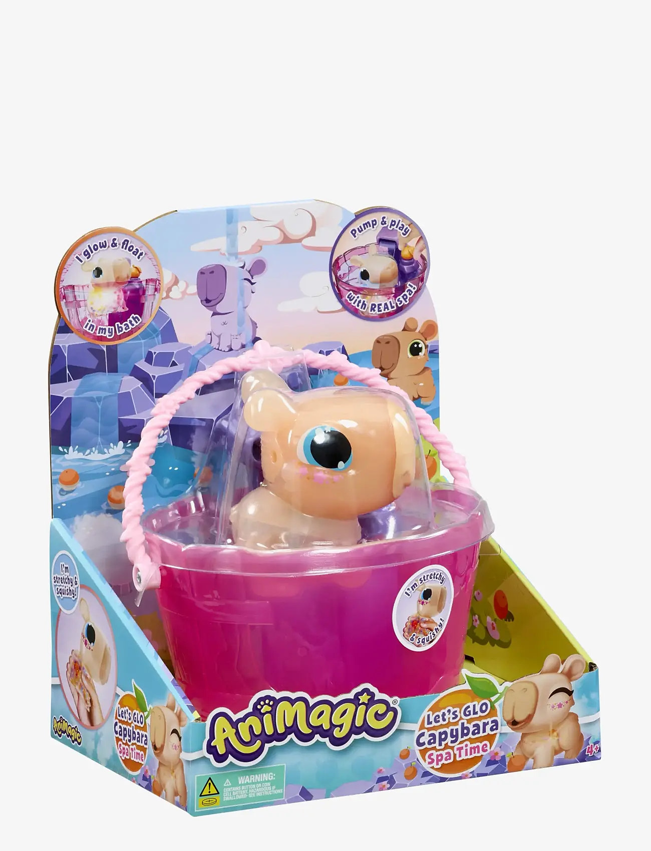 Goliath - ANIMAGIC LET´S GLO CAPYBARA SPA TIME - andet vandlegetøj - multi coloured - 2