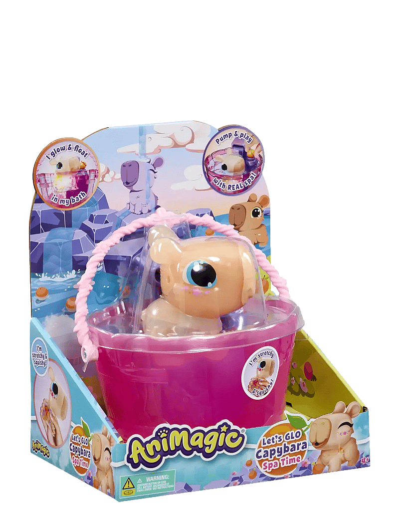 Goliath - ANIMAGIC LET´S GLO CAPYBARA SPA TIME - andet vandlegetøj - multi coloured - 2