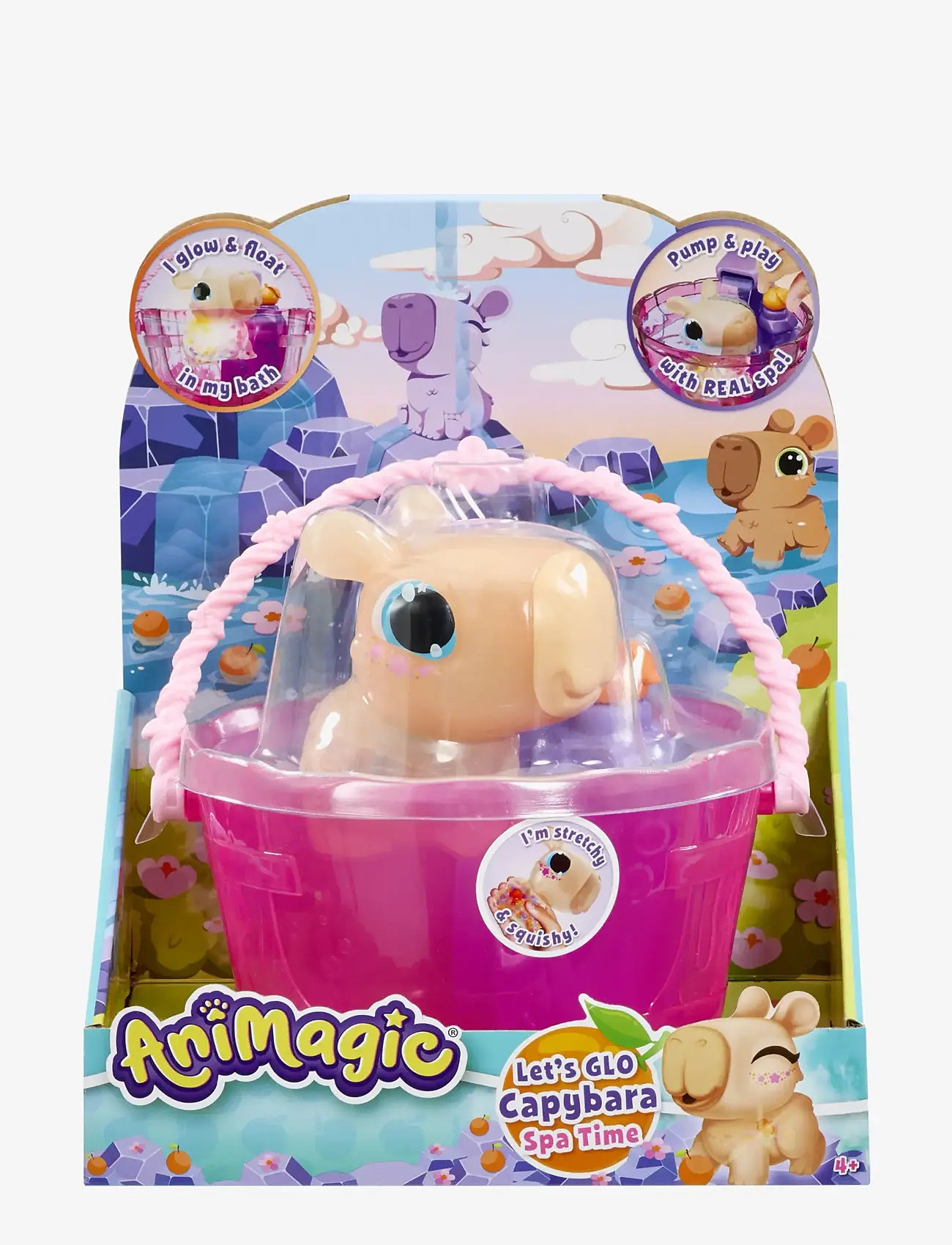 Goliath - ANIMAGIC LET´S GLO CAPYBARA SPA TIME - andet vandlegetøj - multi coloured - 3
