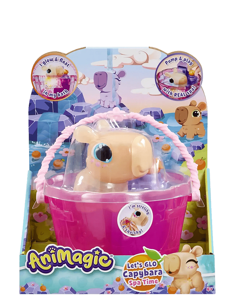 Goliath - ANIMAGIC LET´S GLO CAPYBARA SPA TIME - andet vandlegetøj - multi coloured - 3