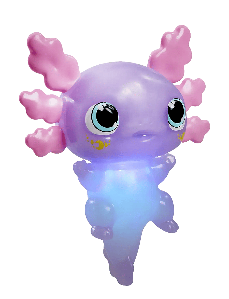 Goliath - ANIMAGIC LET'S GLO AXOLOTL SJÄLVLYSANDE - badleksaker - multi coloured - 5