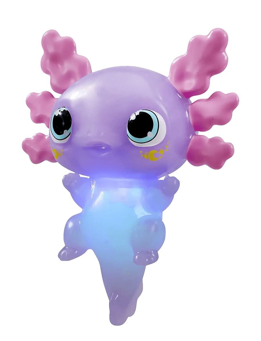Goliath - ANIMAGIC LET´S GLO AXOLOTL PASTEL GLOW IN THE DARK - badelegetøj - multi coloured - 5
