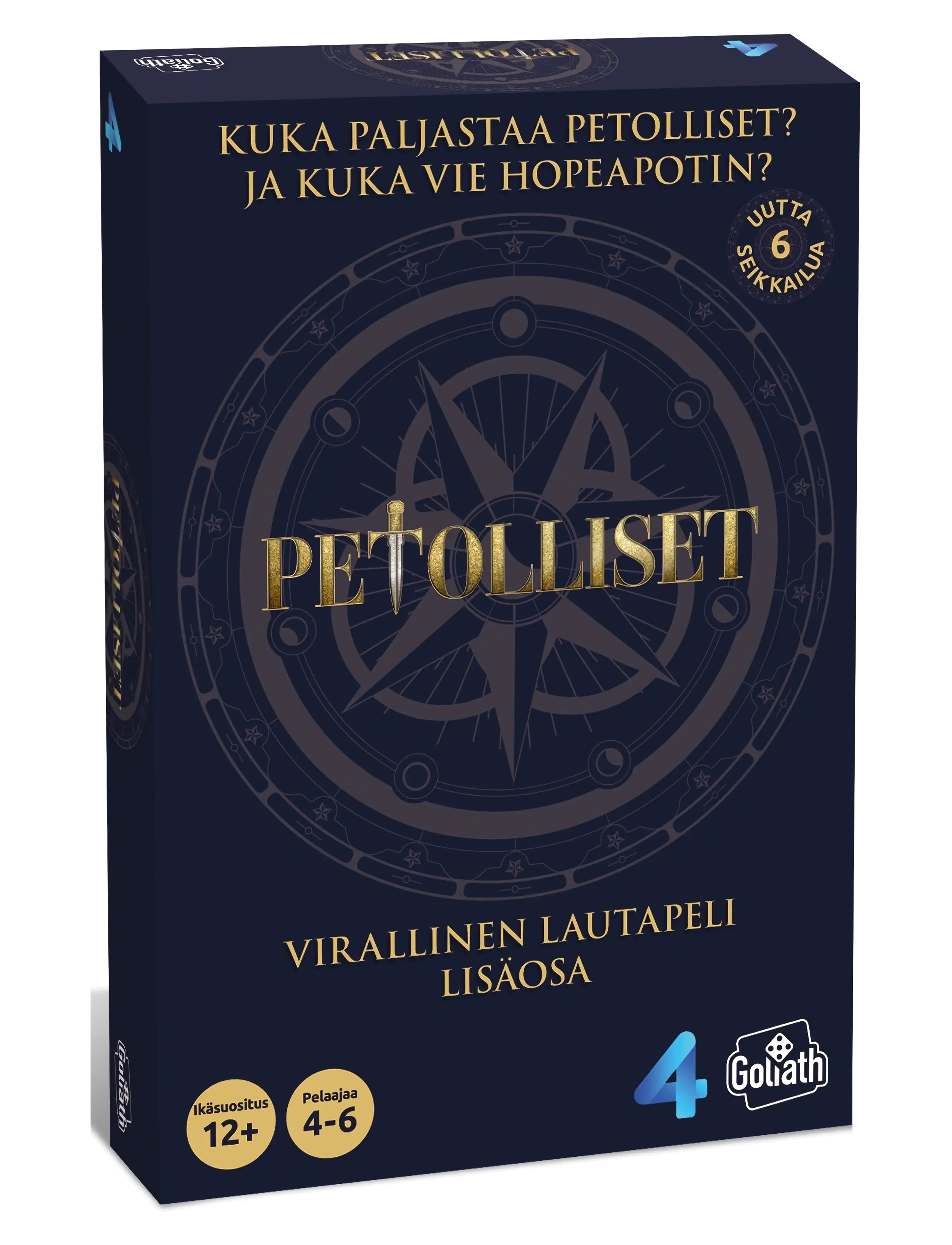 Goliath Petolliset Expansion Set, Card Spil, Navy, Str: ONE SIZE