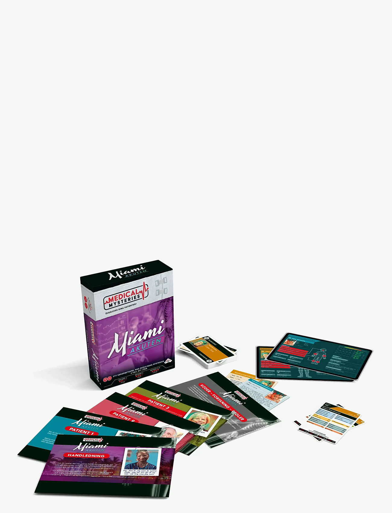 Goliath - MEDICAL MYSTERIES MIAMI CASE SWE - card games - multi coloured - 1