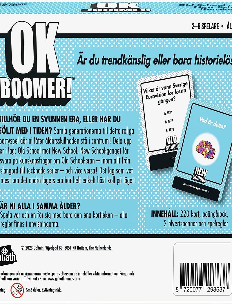 Goliath - OK BOOMER GAME SWE - brettspiele - multi coloured - 2