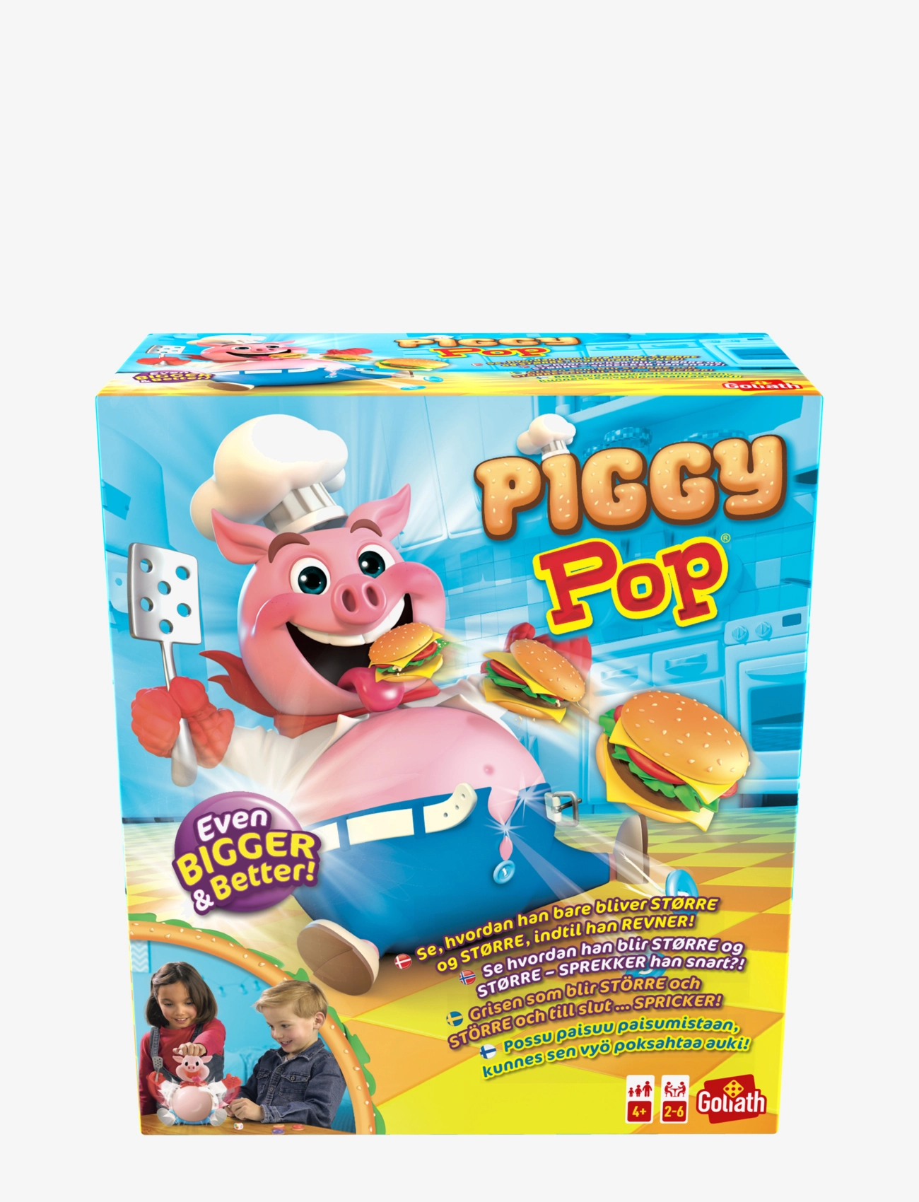 Goliath Spel Pop The Pig - 4 for 3 - MULTI COLOURED / multi