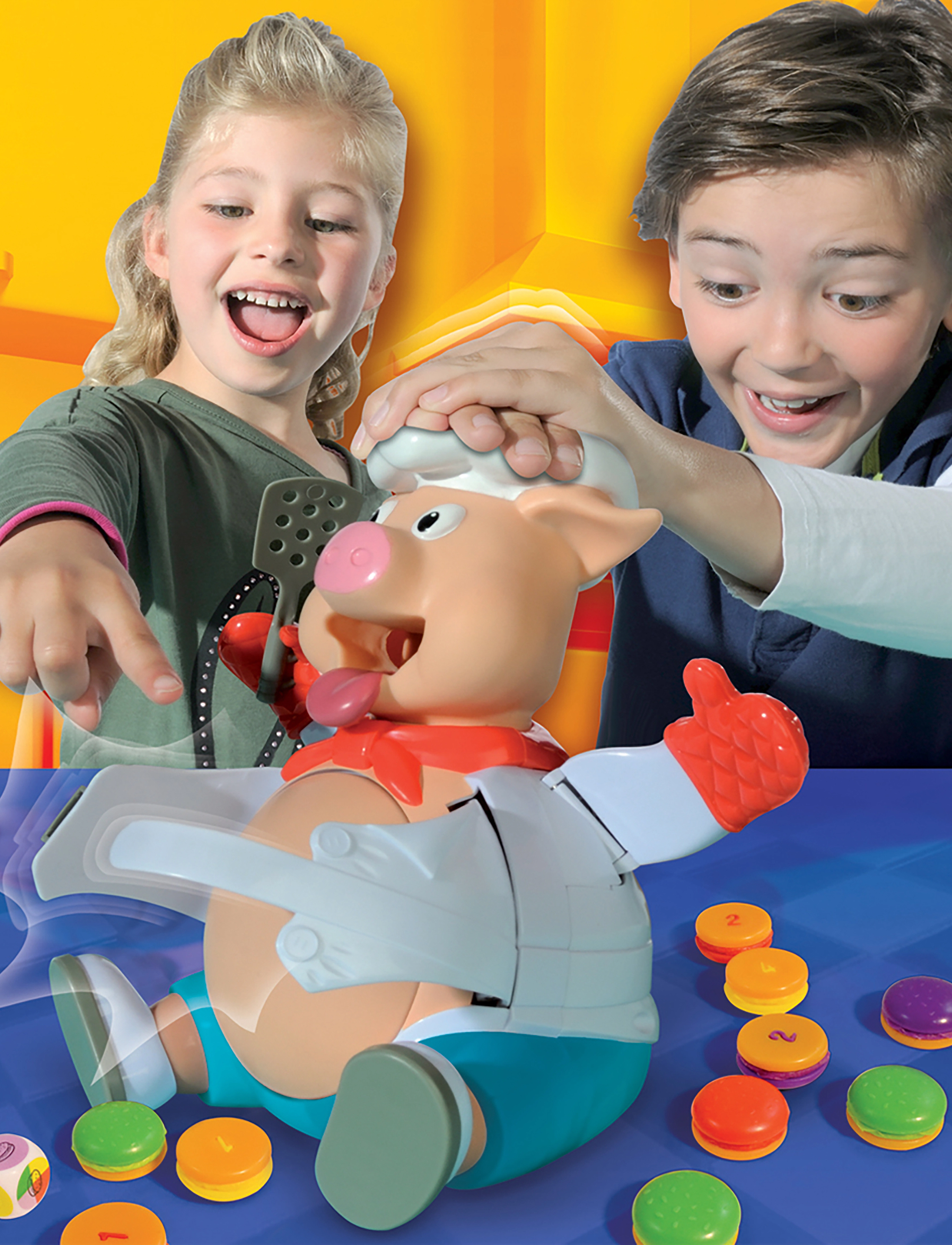 Goliath Piggy Pop Game, MULTI, Multi/patterned, Spil > Brætspil, Børn