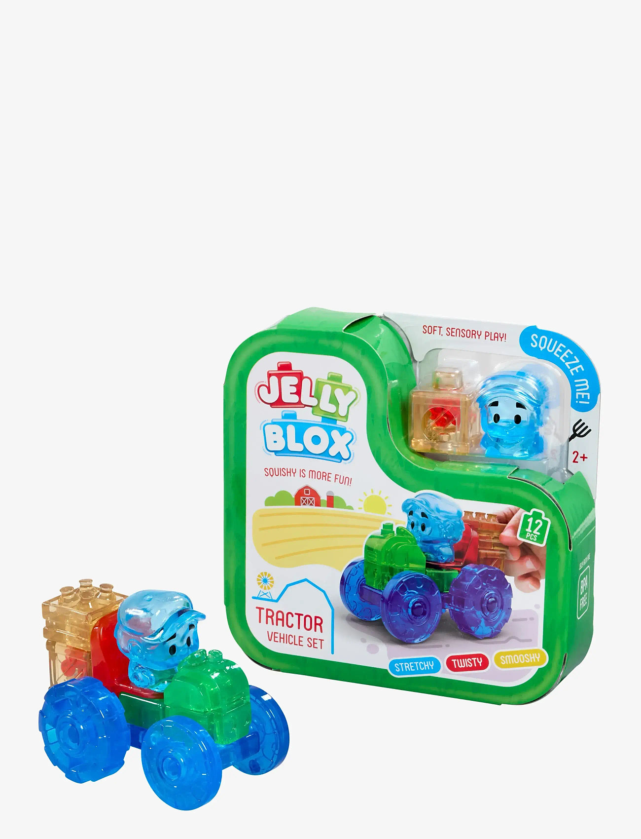 Goliath - JELLY BLOX TRACTOR SET - byggeklodser - multi coloured - 1