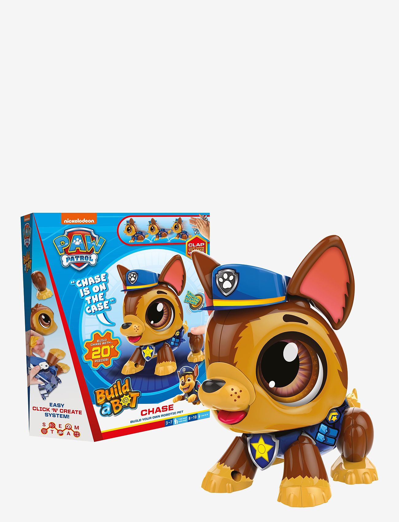 Goliath - Build A Bot Sound Paw Patrol - Chase - birthday gifts - multi coloured - 0