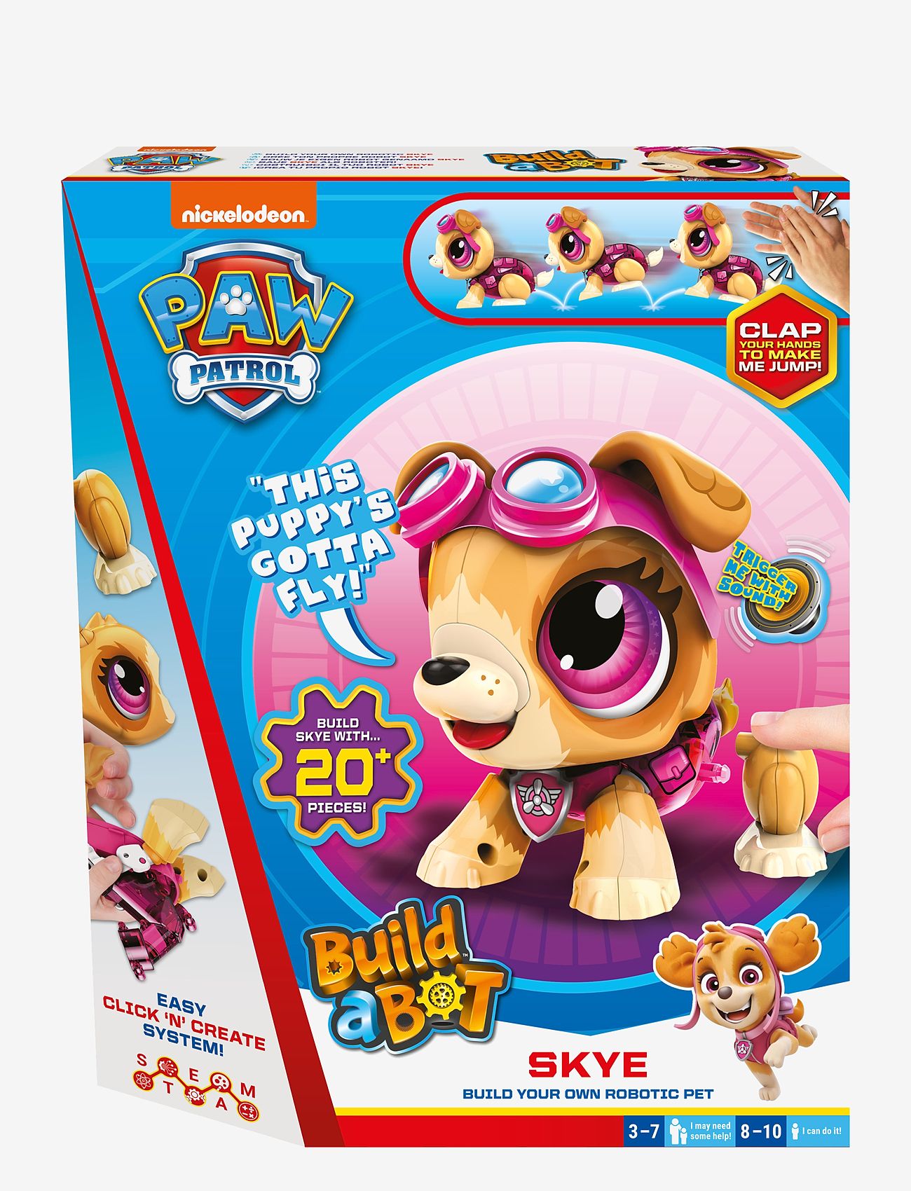 Goliath - Build A Bot Sound Paw Patrol - Skye - robots - multi coloured - 1