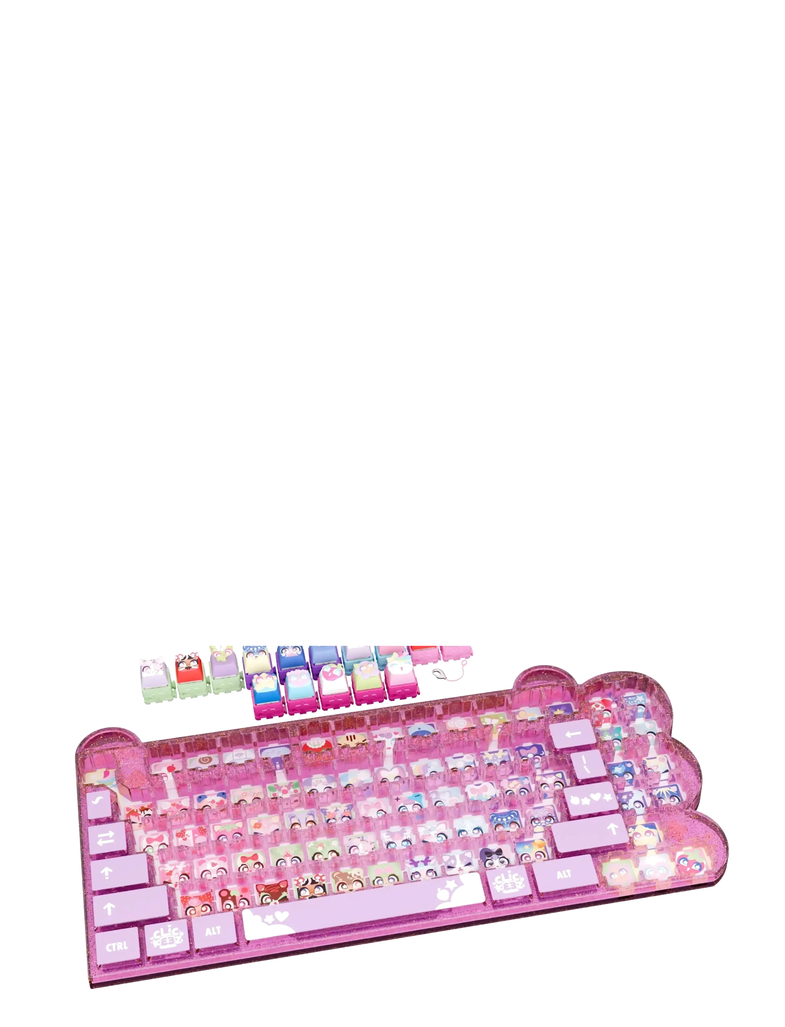 CLICKEEZ KEYBOARD MEGA PACK - MULTI COLOURED
