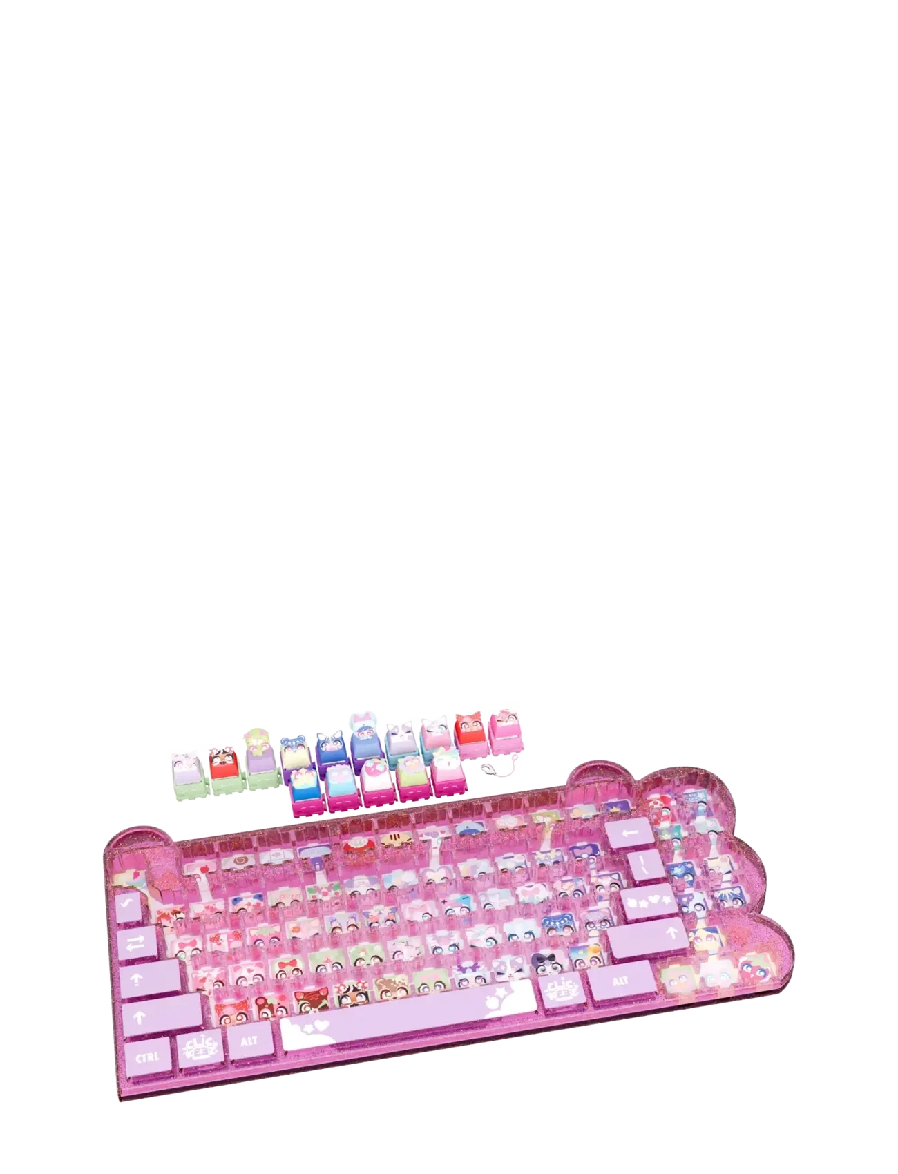 Goliath CLICKEEZ KEYBOARD MEGA PACK - Fidget Toys - MULTI COLOURED / pink/rose