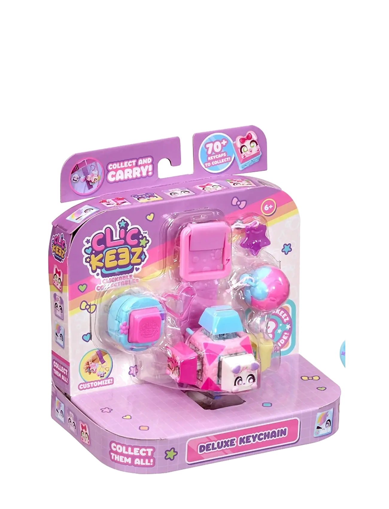 Goliath Clickeez Deluxe Keychain, One Size, Pink, Games > Fidget Legetøj, Børn