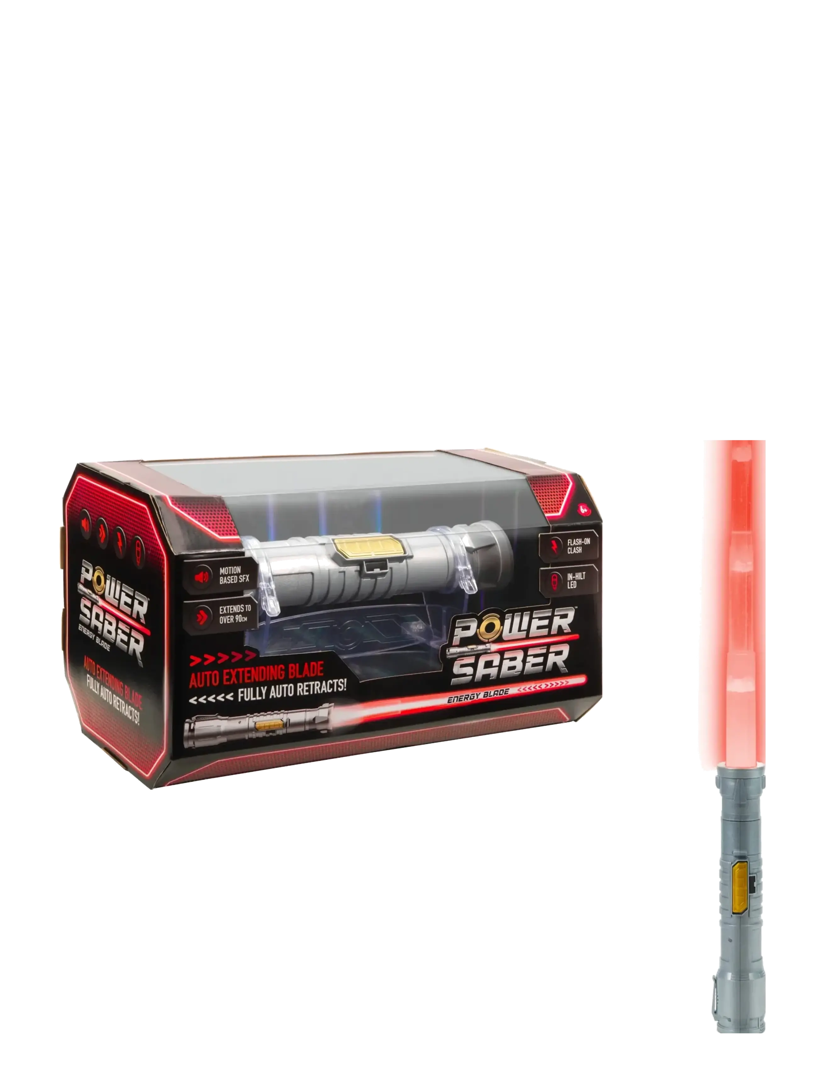 Goliath POWER SABER -VALOMIEKKA RÖD - 4 for 3 - MULTI COLOURED / red