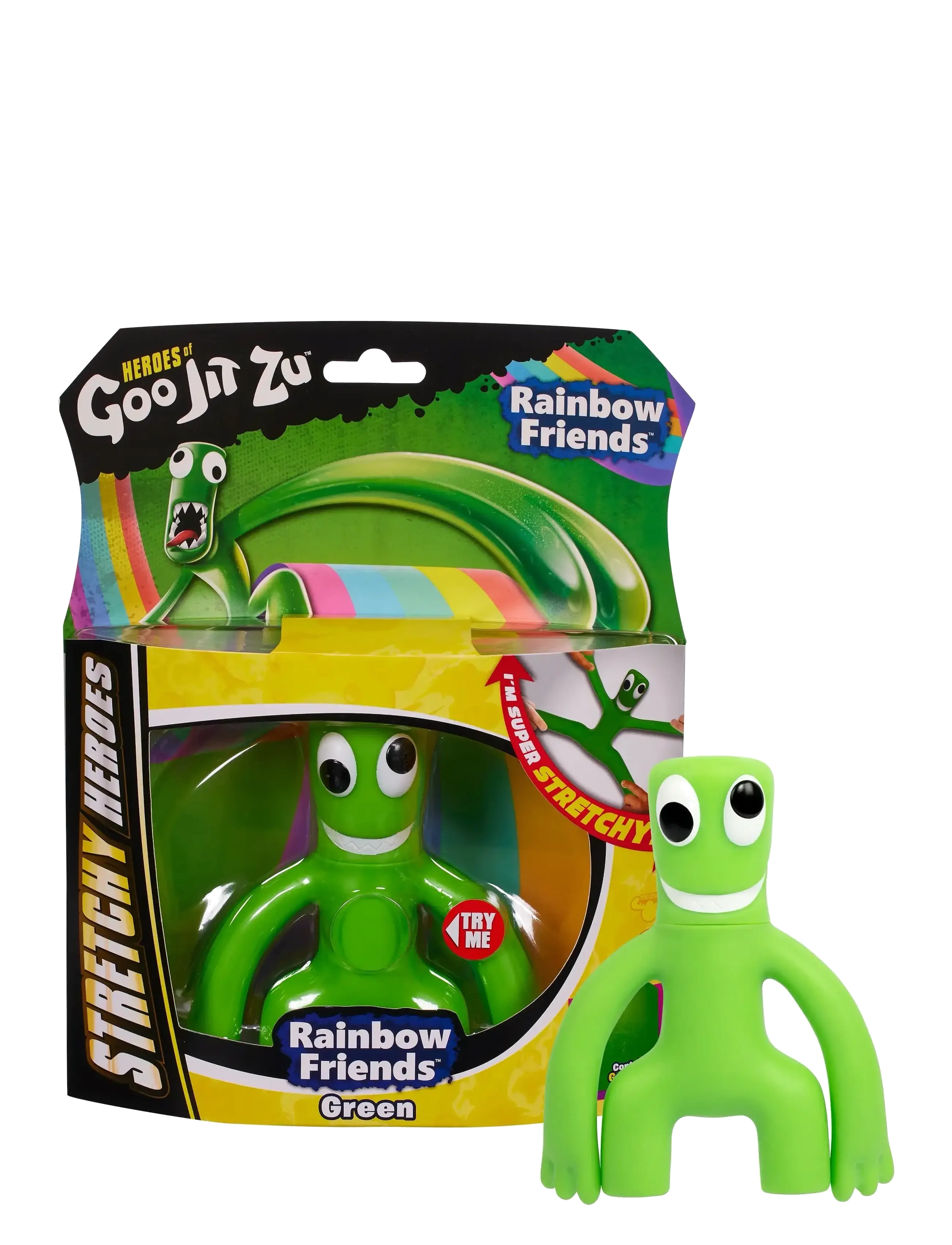 Goo Jit Zu - GOO JIT ZU RAINBOW FRIENDS GREEN - leksakssets & figurer - multi colour - 1
