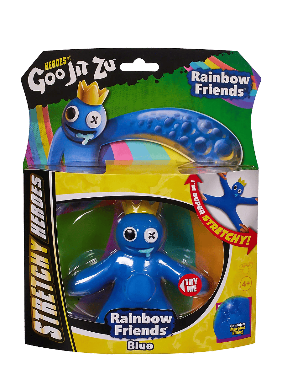 Goo Jit Zu - GOO JIT ZU RAINBOW FRIENDS BLUE - actionfigurer - multi colour - 0