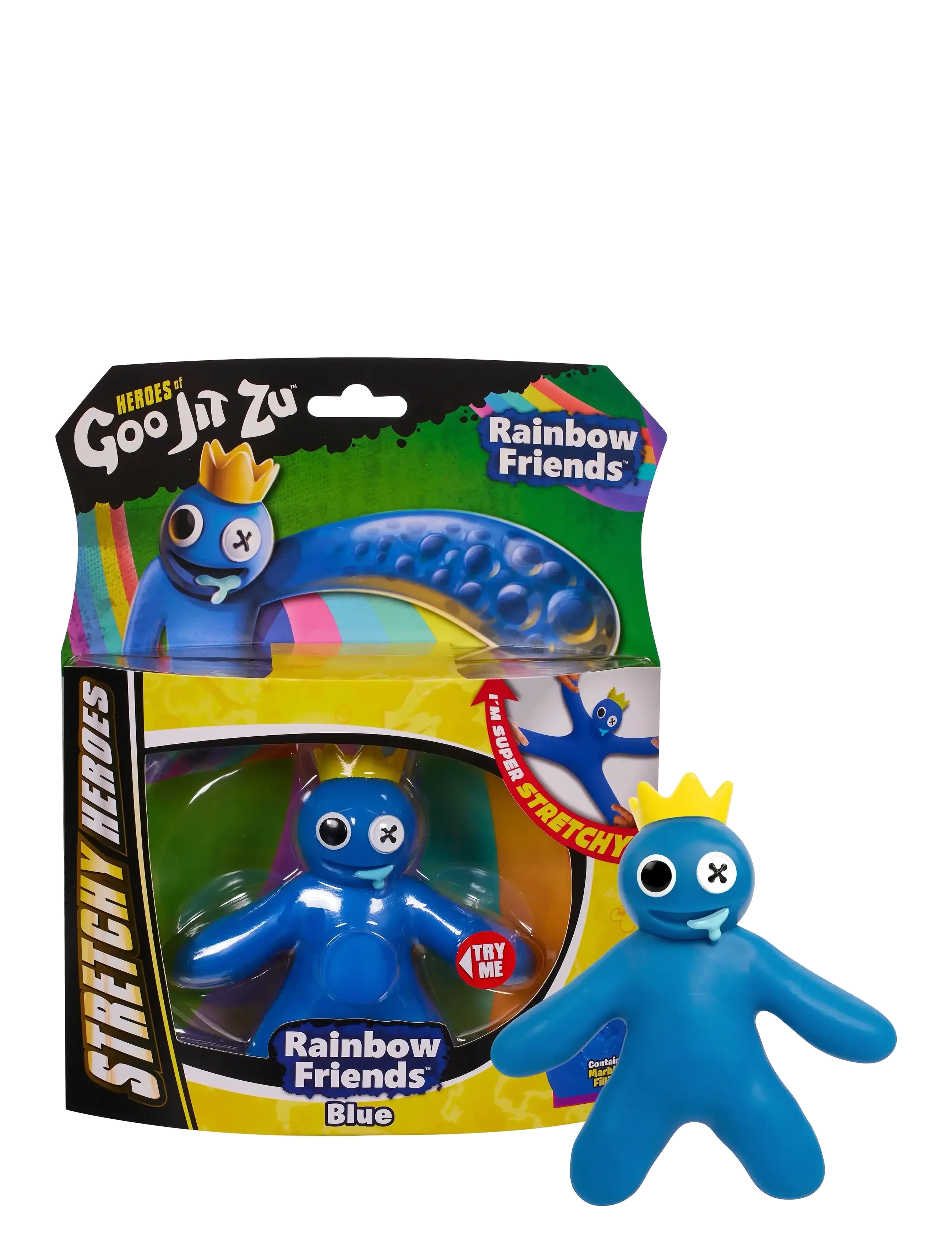 Goo Jit Zu - GOO JIT ZU RAINBOW FRIENDS BLUE - actionfigurer - multi colour - 1