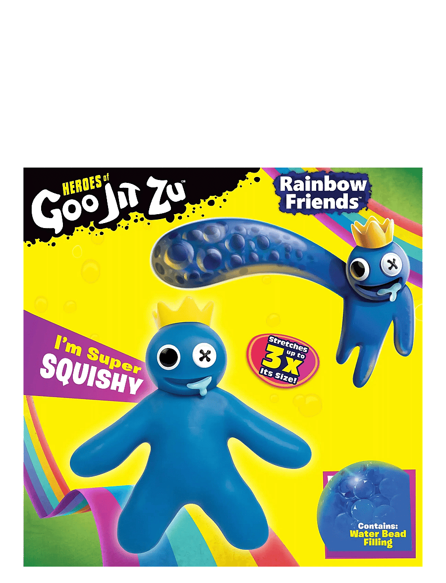 Goo Jit Zu - GOO JIT ZU RAINBOW FRIENDS BLUE - actionfigurer - multi colour - 4
