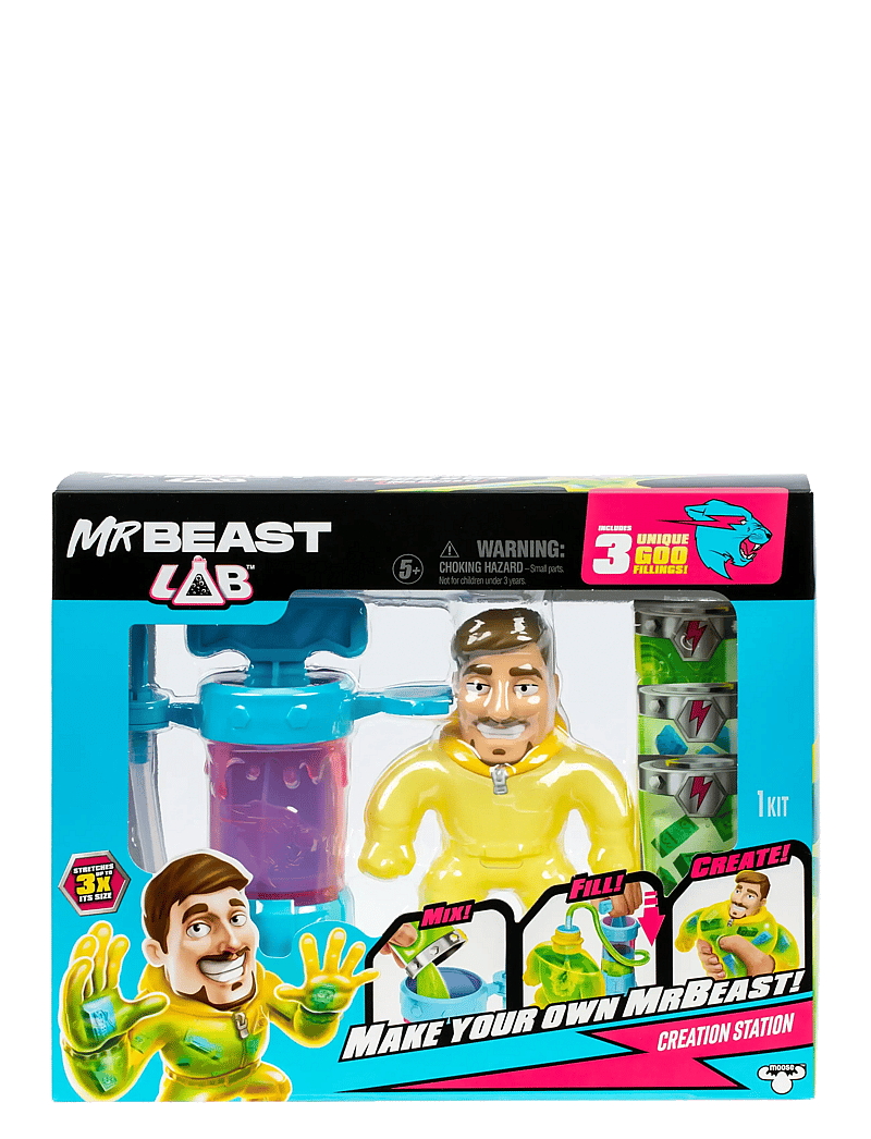 Goo Jit Zu - MR BEAST LAB CREATION STATION - eksperimenter og videnskab - multi colour - 1