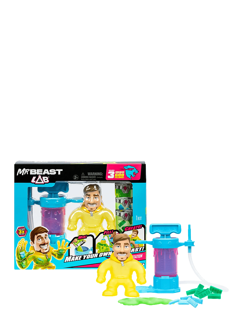 Goo Jit Zu - MR BEAST LAB CREATION STATION - eksperimenter og videnskab - multi colour - 2