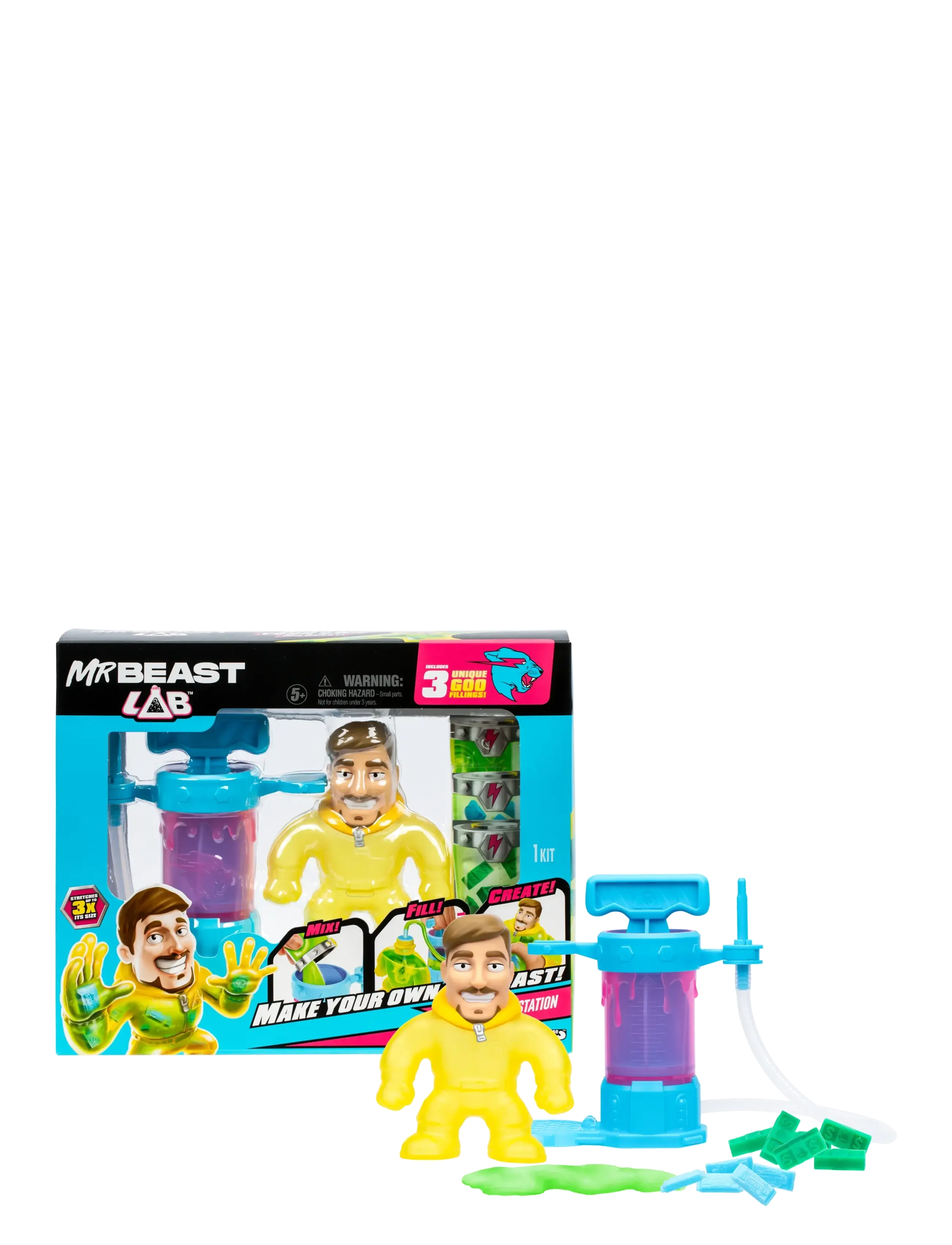 Goo Jit Zu - MR BEAST LAB CREATION STATION - kokeet ja tiede - multi colour - 2