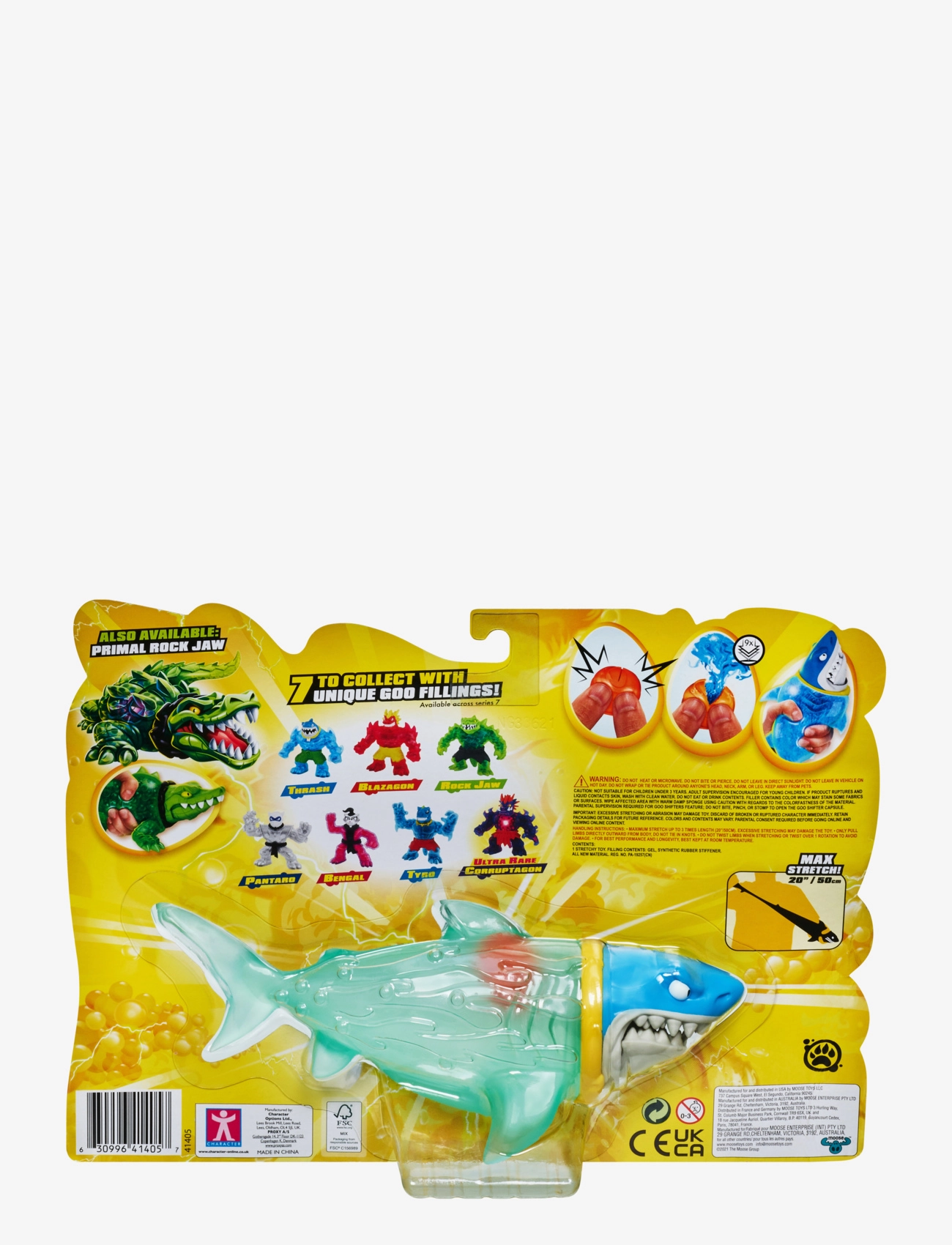 Goo Jit Zu - GOO JIT ZU GOO SHIFTERS PRIMAL SHARK - multi colour - 1