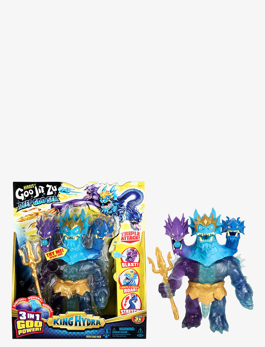 Goo Jit Zu - GOO JIT ZU S9 DEEP SEA TRIPLE GOO KING HYDRA - multi colour - 0