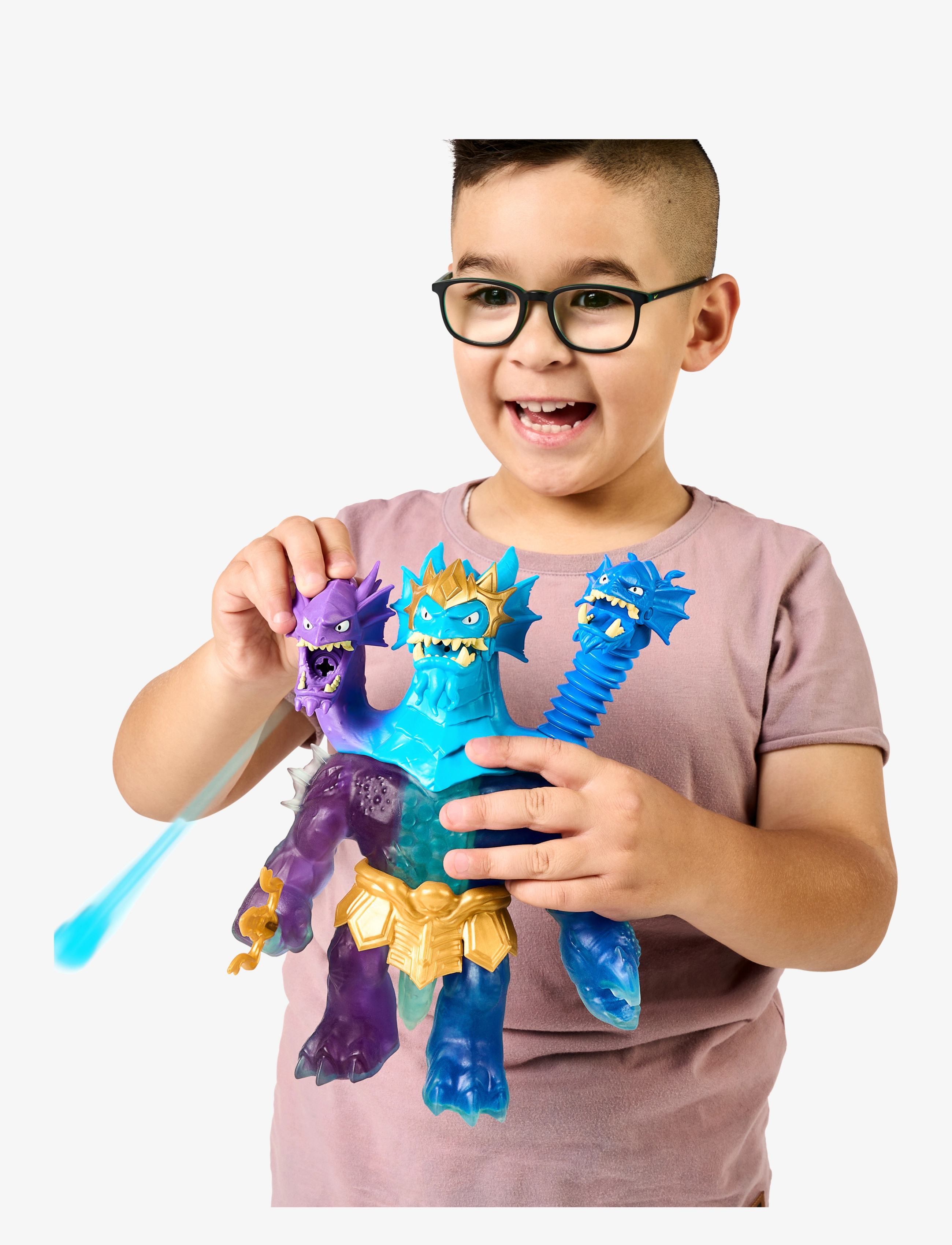 Goo Jit Zu - GOO JIT ZU S9 DEEP SEA TRIPLE GOO KING HYDRA - multi colour - 3