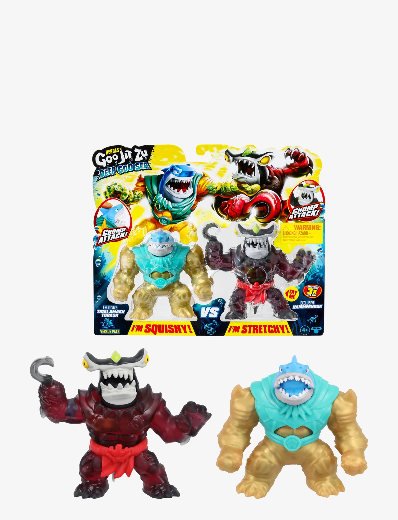 Goo Jit Zu - GOO JIT ZU S9 DEEP SEA TRASH VS HAMMERHOOK - multi colour - 1