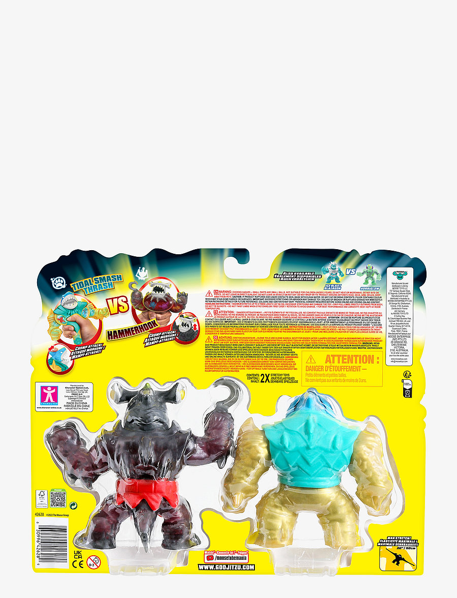 Goo Jit Zu - GOO JIT ZU S9 DEEP SEA TRASH VS HAMMERHOOK - multi colour - 2