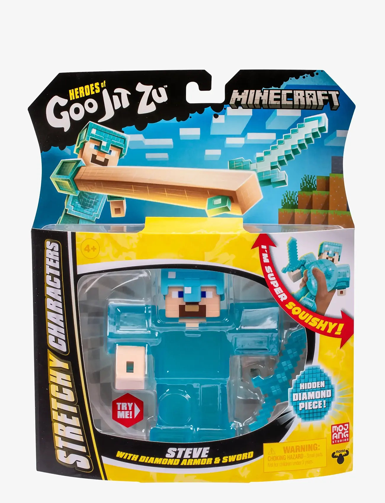 Goo Jit Zu - GOO JIT ZU MINECRAFT STEVE - actionfigurer - multi colour - 0