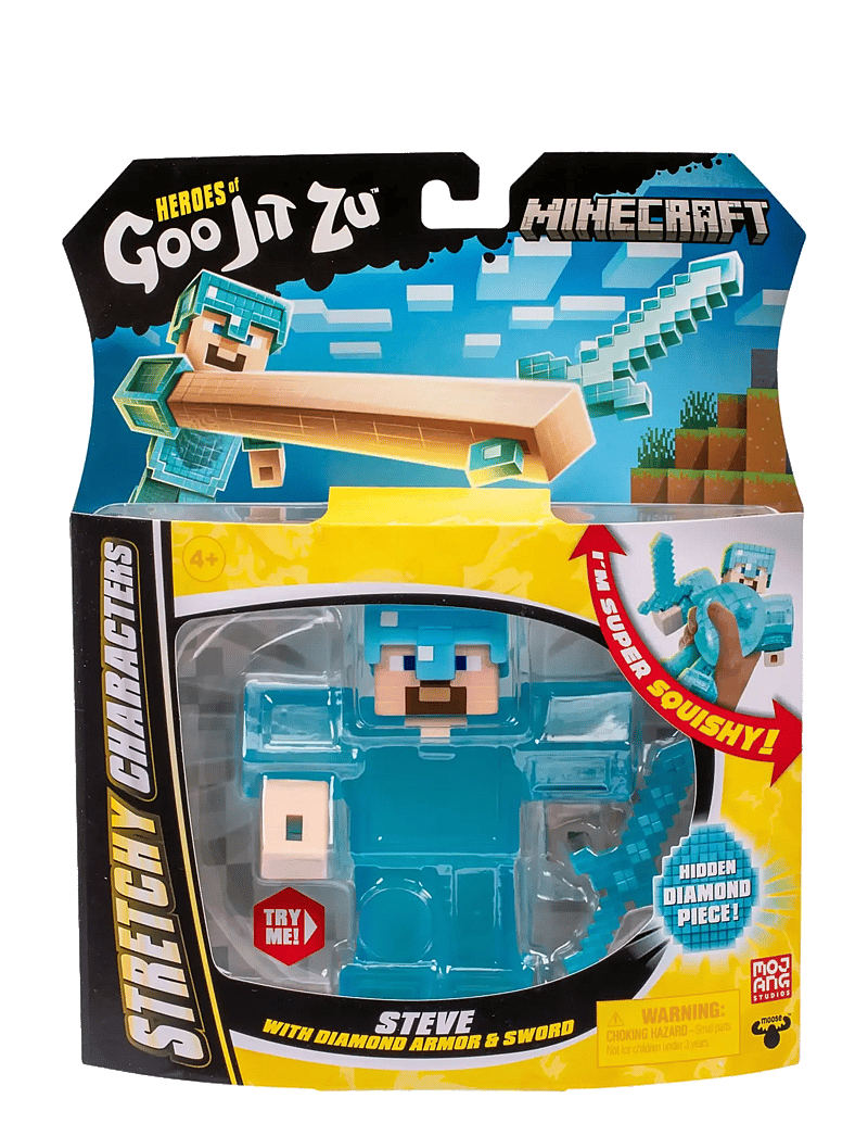 Goo Jit Zu - GOO JIT ZU MINECRAFT STEVE - actionfigurer - multi colour - 0